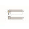 Picture 2/2 -20x20mm right hand TN..1604.. inserted turning tool - DTFNR2020K16 - Torkoal