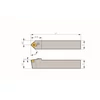 Picture 2/2 -20x20mm straight SN..1204.. inserted external turning tool - PSDNN2020K12 - Torkoal