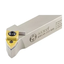 MWLNR 2525 M08 külső jobbos esztergakés WNM. 0804.. lapkás - AKKO