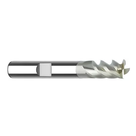 10 mm L72 Z4 sarkos HPC keményfém maró, C0.2 élvédelemmel – Bartools