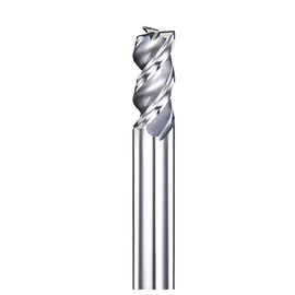 8mm sarkos 3 élű alumínium keményfém maró - DHF - AES0803