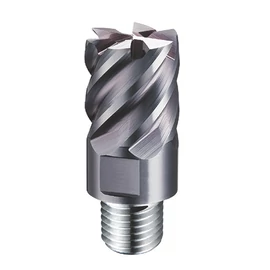 d8,0mm sarkos 6 élű  keményfém marófej 65HRC-ig - DHF - X-UVT0806