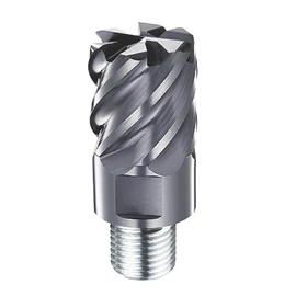 d10,0 R0,5mm tórusz 6 élű  keményfém marófej 65HRC-ig - DHF - X-UVTR1005