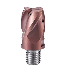 d10,0 R0,5mm tórusz 4 élű belső hűtéses keményfém marófej 60HRC-ig - DHF - X-UXRO1005