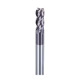 8mm sarkos 4 élű L100 keményfém maró 45HRC-ig - DHF - DIE0804