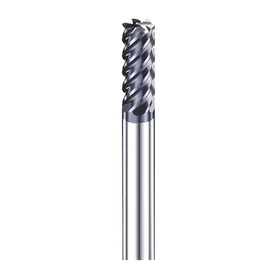 10mm L75 6 élű sarkos maró 50HRC-ig - Bartools - BR55-6E-100