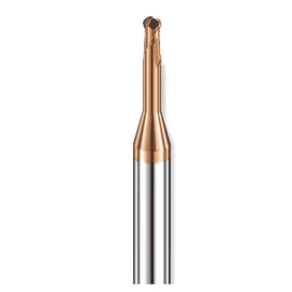 1,5mm gömbvégű 2 élű keményfém mikro maró 60HRC-ig - DHF - LNB1508