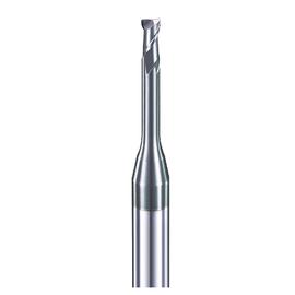 d1,2mm sarkos 2 élű mikromaró 65HRC-ig - DHF - UDE1212