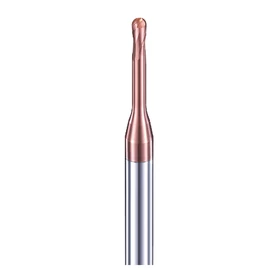 1mm gömbvégű 2 élű mikromaró 65HRC-ig - DHF - UNB1008