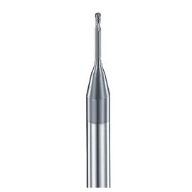 0,4mm gömbvégű 2 élű mikromaró 65HRC-ig - DHF - UNBX0401
