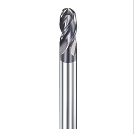 1mm gömbvégű 4 élű L50mm maró 55HRC-ig - DHF - BTA0104