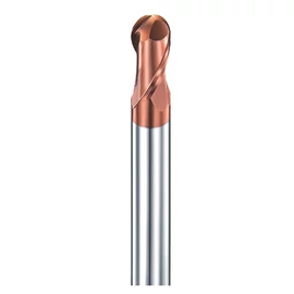 8mm l16 L100 gömbvégű hosszúszárú maró 50HRC-ig - DHF - IBH0802