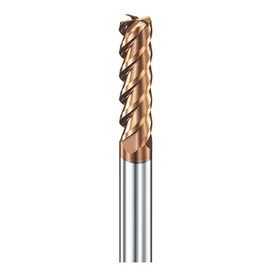 8mm sarkos 4 élű l40 L100mm maró 55HRC-ig - DHF - LFTH0804