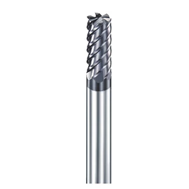 8mm l20 L60 sarkos simító 6 élű maró 55HRC-ig - DHF