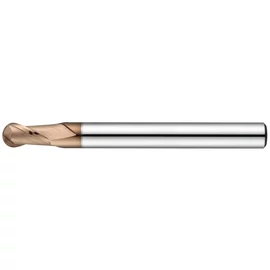 0,15mm l0,3 L45 D4 gömbvégű keményfém maró 60HRC-ig - Hansong - 2HPB-0015-003-445