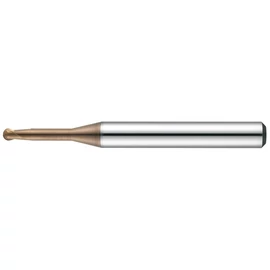0,15mm l0,5 L45 D4 gömbvégű aláköszörült szárú maró 55HRC-ig - Hansong - 2HRB-0015-005-445
