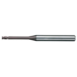 8mm l30 L100 D8 sarkos 4 élű inox-acél 55HRC mikromaró MHR430 - NS Tool Japan