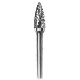 Ívelt hegyes orrú turbómaró keresztfogazással - d6x13x43x3mm - Bartools - GX0613M03
