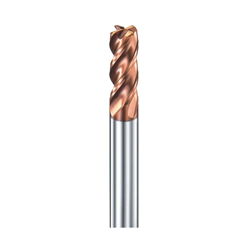 2mm R0.5 L50 4 élű tórusz keményfém maró 50HRC-ig - Bartools - BR55-4ER-0205