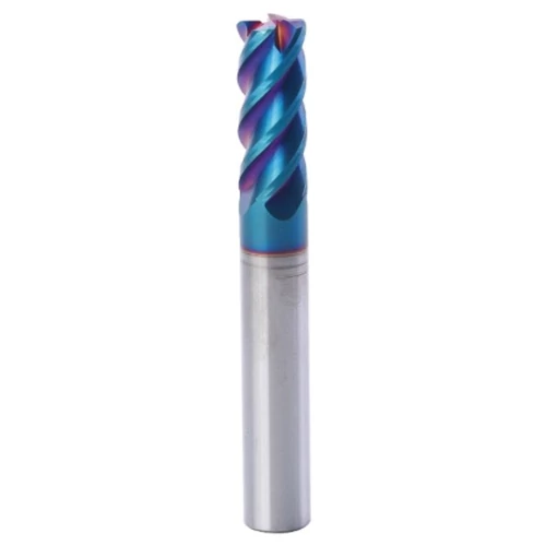 d10,0mm l25 L75 4 élű sarkos keményfém maró 60HRC-ig - Bartools - BR65-4E-100