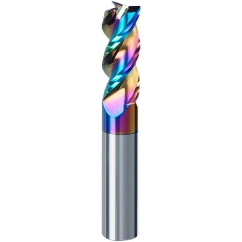 3mm 3 élű sarkos D6 szárú keményfém alumínium maró DLC bevonattal - Bartools - BRAL-A3-032-DLC
