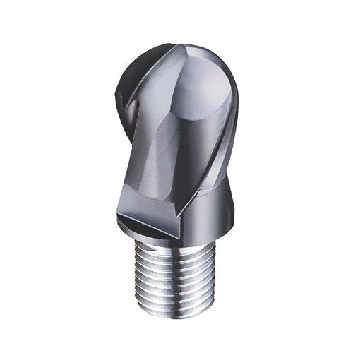 d32,0mm gömbvégű 2 élű  keményfém marófej 55HRC-ig - DHF - X-BTB3202