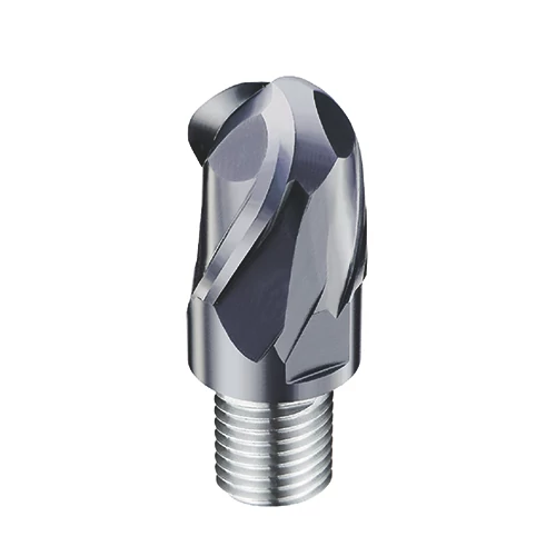 d16,0mm gömbvégű 3 élű  keményfém marófej 55HRC-ig - DHF - X-BTB1603