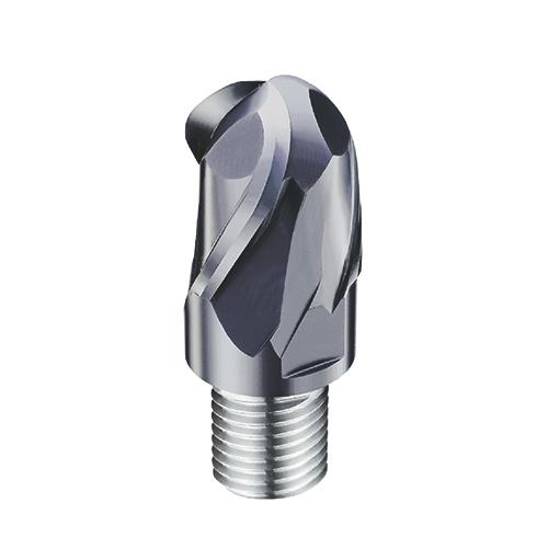 d32,0mm gömbvégű 3 élű  keményfém marófej 55HRC-ig - DHF - X-BTB3203