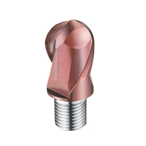 d20,0mm gömbvégű 2 élű  keményfém marófej 62HRC-ig - DHF - X-UB2002