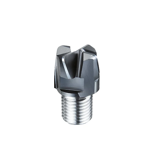 d10,0 R1,0mm tórusz 4 élű  keményfém marófej 65HRC-ig - DHF - X-UEYR1010