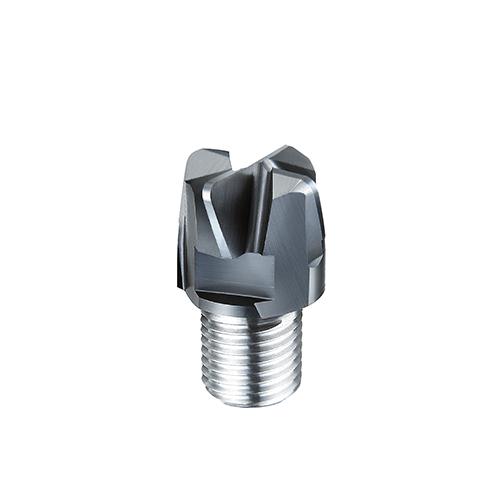 d10,0 R1,0mm tórusz 4 élű  keményfém marófej 65HRC-ig - DHF - X-UEYR1010