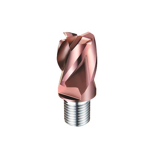 d12,0 R1,0mm tórusz 4 élű  keményfém marófej 60HRC-ig - DHF - X-UXR1210