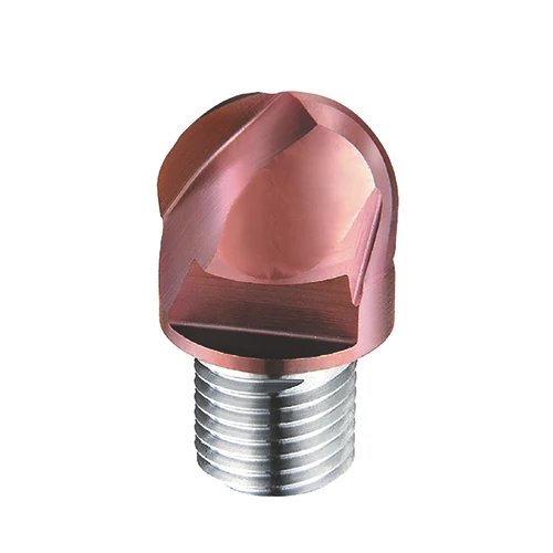 d10,0mm gömbvégű 2 élű  keményfém marófej 62HRC-ig - DHF - Xs-UB1002
