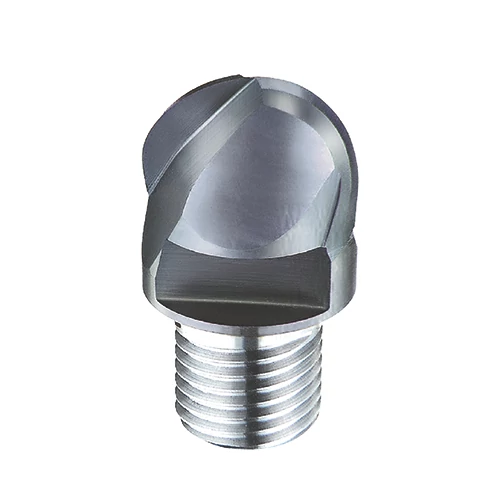 d12,0mm gömbvégű 2 élű  keményfém marófej 65HRC-ig - DHF - Xs-UBT1202