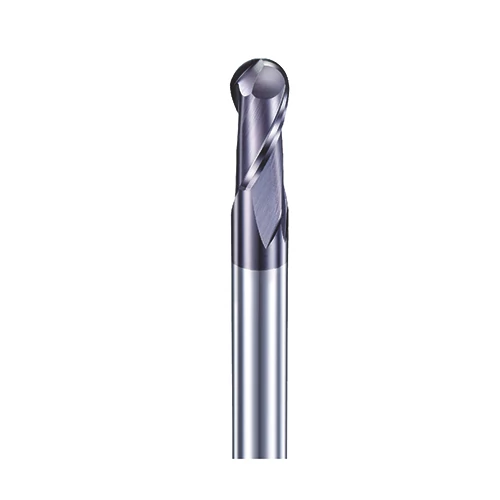 3mm gömbvégű 2 élű keményfém maró 45HRC-ig - DHF - DB0302