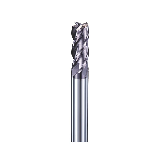 3mm sarkos 4 élű keményfém maró 45HRC-ig - DHF - DE0304