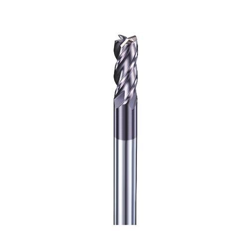 10mm sarkos 4 élű L150 keményfém maró 45HRC-ig - DHF - DJE1004