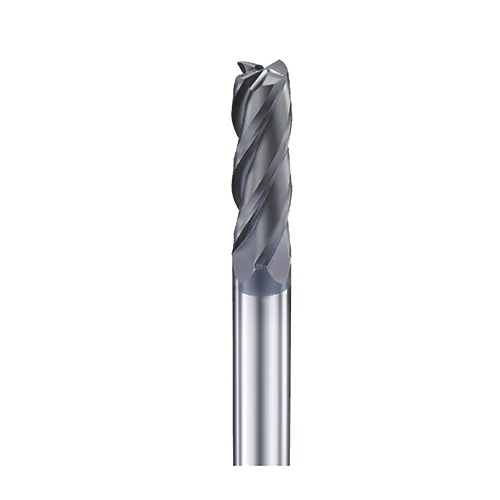 4mm sarkos 4 élű L75mm gyémánt bevonatos grafit keményfém maró - DHF - GE0404M