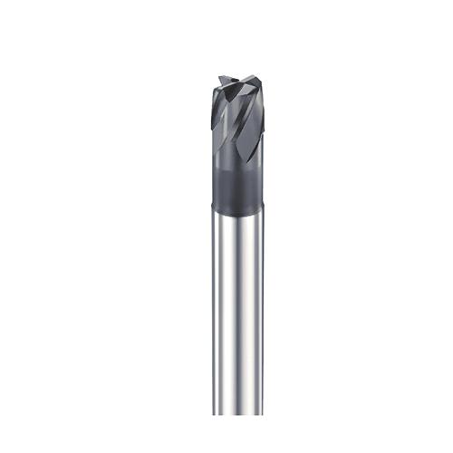 8,0 R1mm tórusz 4 élű L100mm gyémánt bevonatos grafit keményfém maró - DHF - GPR0810ML