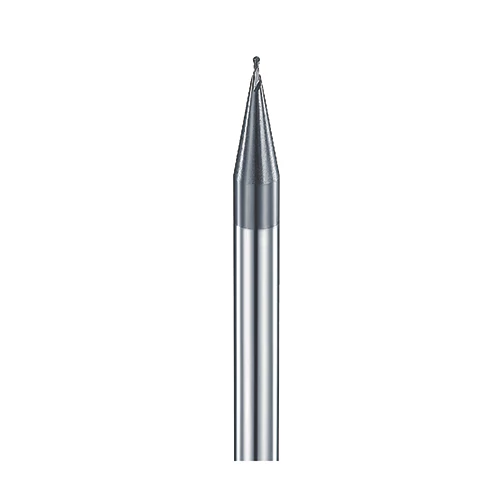 0,2mm l0,4 L50 gömbvégű mikromaró 62HRC-ig - DHF - UMB0022