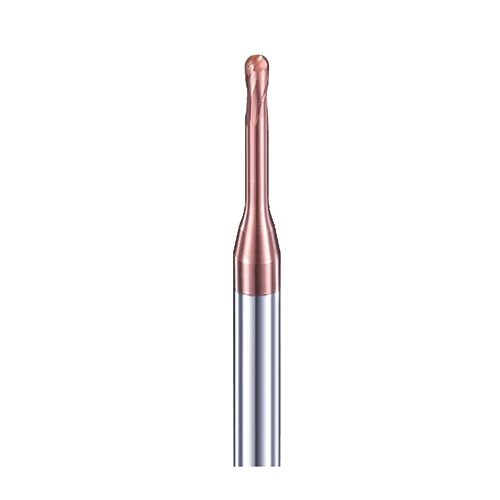 1mm gömbvégű 2 élű mikromaró 65HRC-ig - DHF - UNB1008