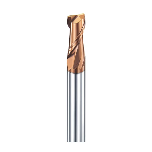 d2,0mm square type 2 flutes L50mm steel and inox endmill - DHF - ETH0202
