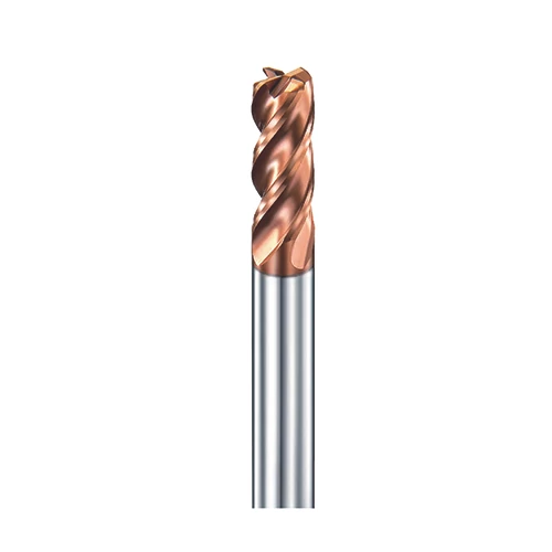 10mm R1 tórusz 4 élű L100 keményfém maró 55HRC-ig - DHF - LRTD1010