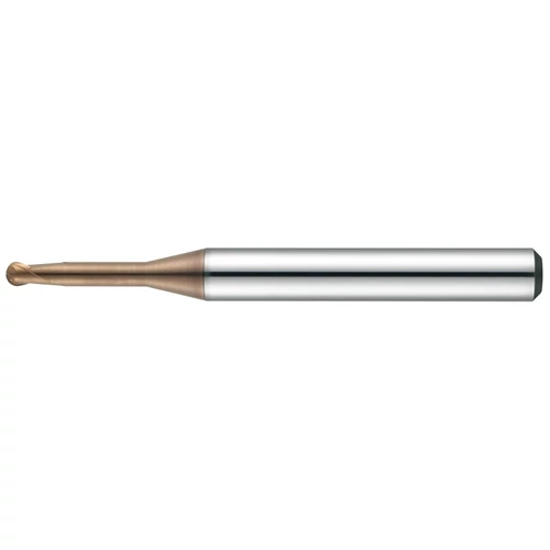 0,2mm l0,5 L50D6 gömbvégű aláköszörült szárú maró 55HRC-ig - Hansong - 2HRB-002-005-650