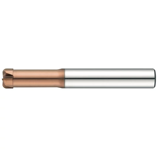 8mm R1,0 l20 L90 D8 tórusz aláköszörült szárú HSC maró 55HRC-ig - Hansong - 4HIT-080-R10-200-890