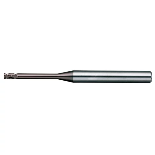 10mm l40 L110 D10 sarkos 4 élű inox-acél 55HRC mikromaró MHR430 - NS Tool Japan