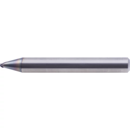 0,2mm L50 3 élű gömbvégű maró 5 tengelyes megmunkáláshoz 70HRC-ig - NS Tool Japan MSBSH330-5X - 08-00610-00100