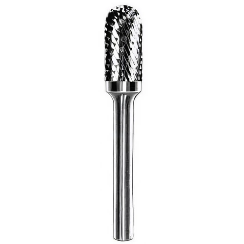 Hengeres kerek orrú turbómaró keresztfogazással - d20x25x65x6mm - Bartools - CX2025M06