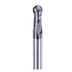 2mm ball type 2 flutes carbide endmill up to 45HRC - DHF - DB0202