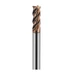 8mm 4 flutes inner cooling, unequal flute spacing and helix roughing/finishing endmill - XVO0804